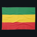 Linge De Cuisine Drapeau vert, or (jaune) et rouge<br><div class="desc">Couleurs vert,  or (jaune) et rouge. 

Vintage Old School Alternative Hip hop T chemises Vêtements,  Casquettes,  Stickers,  Smart Phone casques et plus encore.</div>