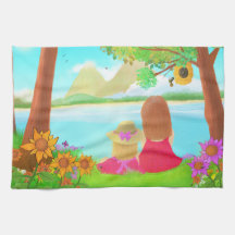 Dream View Kitchen Towel