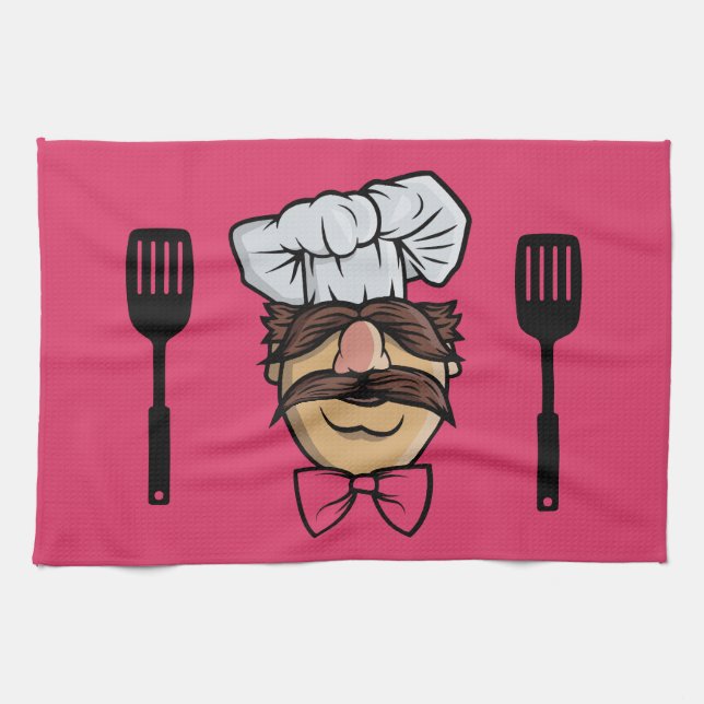 Linge De Cuisine Drôle Chef suédois (Horizontal)