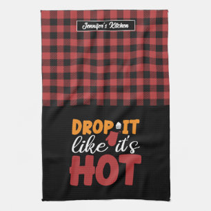 Linge De Cuisine Drôle Cuisine de cuisson Drop It Like It's Hot Pla