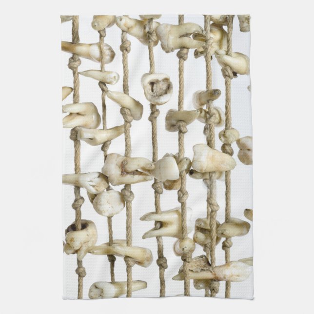 Linge De Cuisine Drôle Dentaire Photographie Dentaire Extrait Dents (Vertical)