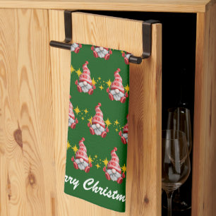 Linge De Cuisine Drôle mignon Cartoon Whimsical Scandinavian Gnomes