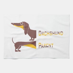 Linge De Cuisine Drôle mignon dachshund pour parent chien long