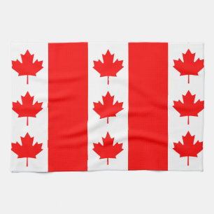 Linge De Cuisine Du Canada de drapeau Canadien oh Canada fièrement