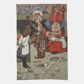 Linge De Cuisine Duchesse et bébé pleurant