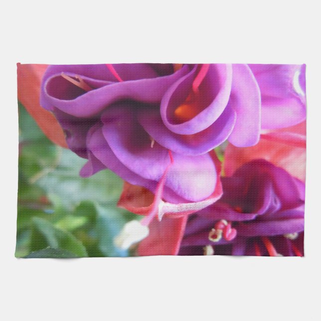 Linge De Cuisine Duo de Fuschia (Horizontal)