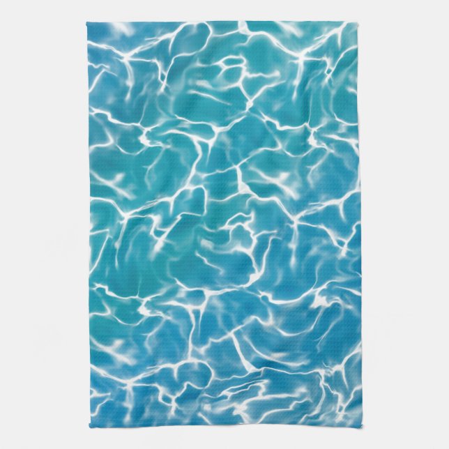 Linge De Cuisine Eau bleue* (Vertical)