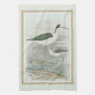 Linge De Cuisine Échasses Noir-Étranglées par l'eau