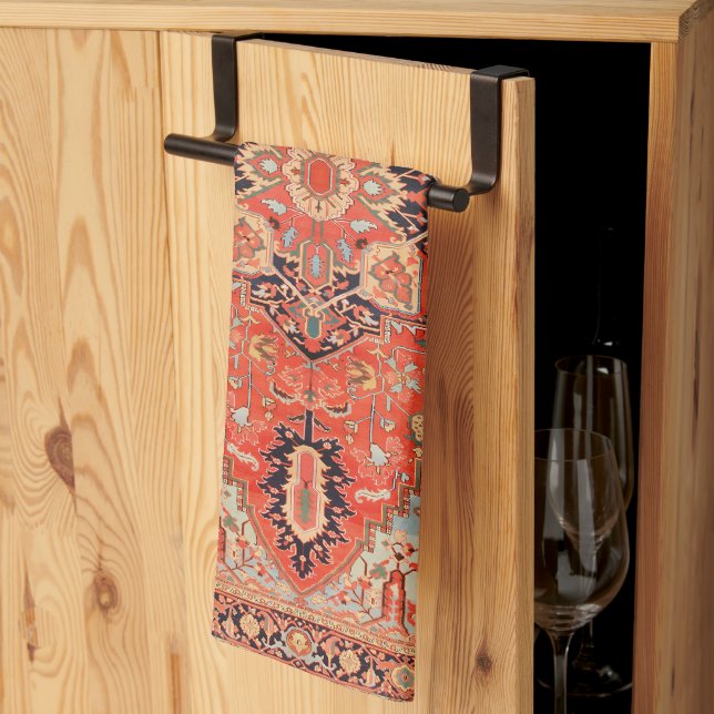 Linge De Cuisine Echos intemporels : Patrimoine Boho Oriental Maroc (Pliage en tiers)