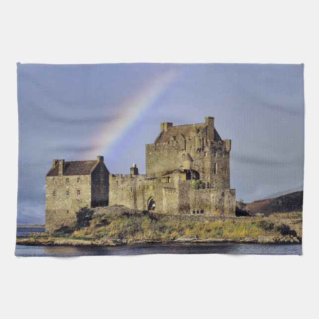 Linge De Cuisine Écosse, Highland, Wester Ross, Eilean Donan (Horizontal)