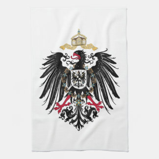 Linge De Cuisine Écusson royaume allemand en 1889 aigle de royaume