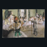 Linge De Cuisine Edgar Degas - Classe Danse<br><div class="desc">The Dance Class / La classe de danse - Edgar Degas,  1874</div>