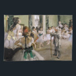 Linge De Cuisine Edgar Degas - Classe Danse<br><div class="desc">The Dance Class / La classe de danse - Edgar Degas,  1874</div>