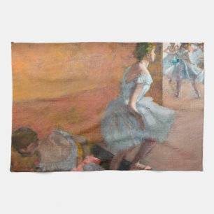 Linge De Cuisine Edgar Degas - Danseurs Escalade d'un escalier