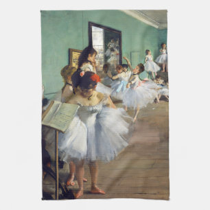 Linge De Cuisine Edgar Degas - Le Cours de danse
