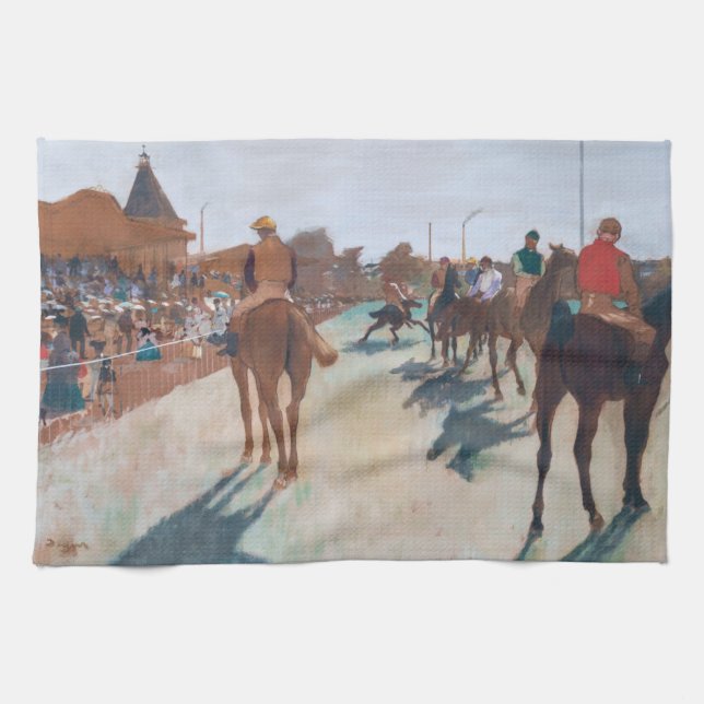 Linge De Cuisine Edgar Degas - Le Défilé (Horizontal)