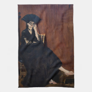 Linge De Cuisine Edouard Manet - Berthe Morisot avec un éventail