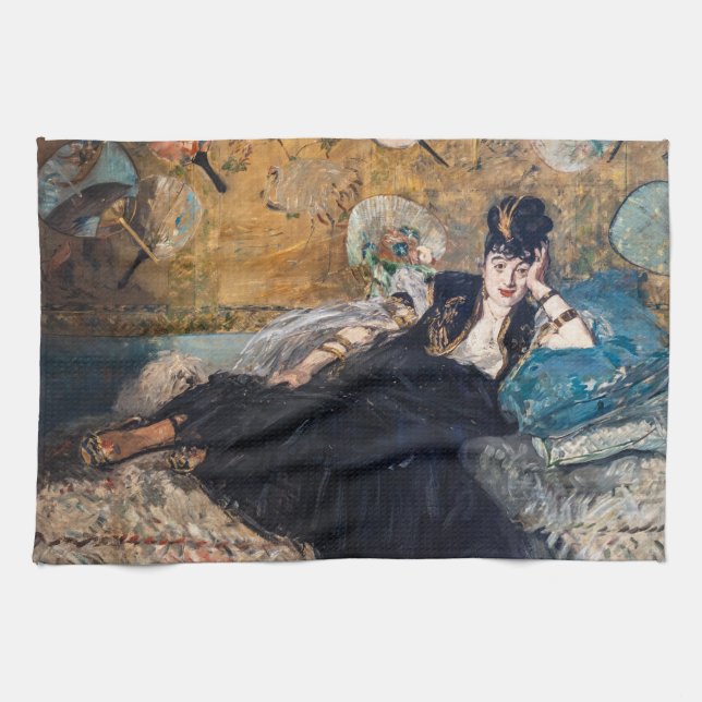 Linge De Cuisine Edouard Manet - Dame aux Éventails (Horizontal)
