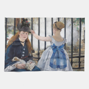 Linge De Cuisine Edouard Manet - La Gare