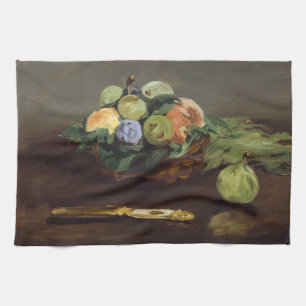 Linge De Cuisine Edouard Manet - Panier de fruits