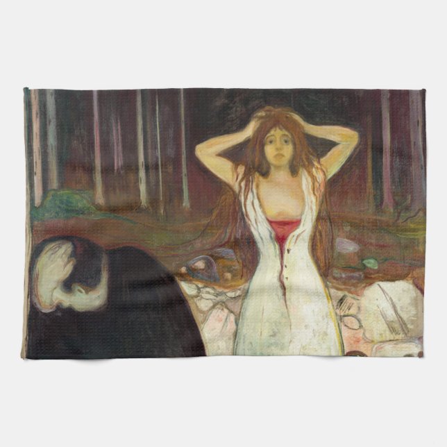 Linge De Cuisine Edvard Munch - Ashes (Horizontal)