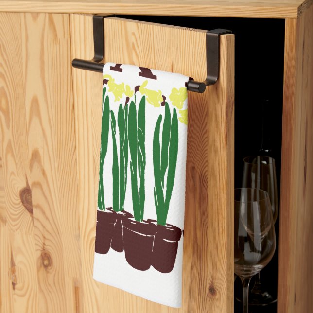 Linge De Cuisine Edward Penfield Daffodils de Harper en 1899 (Pliage en tiers)