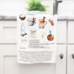 Linge De Cuisine Eggnog Fabriqué Maison Ultime | Heirloom de la rec<br><div class="desc">Pour un cadeau unique, faites cuire un lot de gâteries directement à partir d'une des recettes précieuses de grand-mère, et un cadeau avec une serviette de thé héritée imprimée avec la même recette. Transformez les recettes manuscrites de votre mère, de votre grand-mère ou de vos tantes en serviettes de thé...</div>
