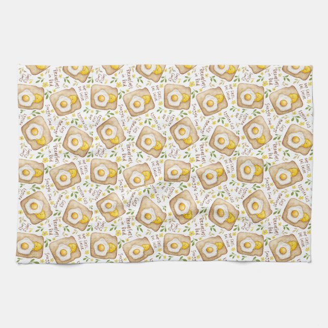 Linge De Cuisine Eggstra Cosy Nap & Toasty Breakfast Floral (Horizontal)