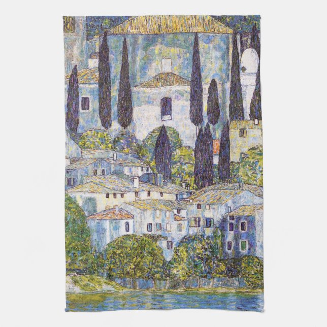 Linge De Cuisine Église à Cassone, Gustav Klimt (Vertical)