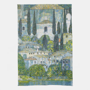 Linge De Cuisine Église (Kirche) à Cassone par Gustav Klimt