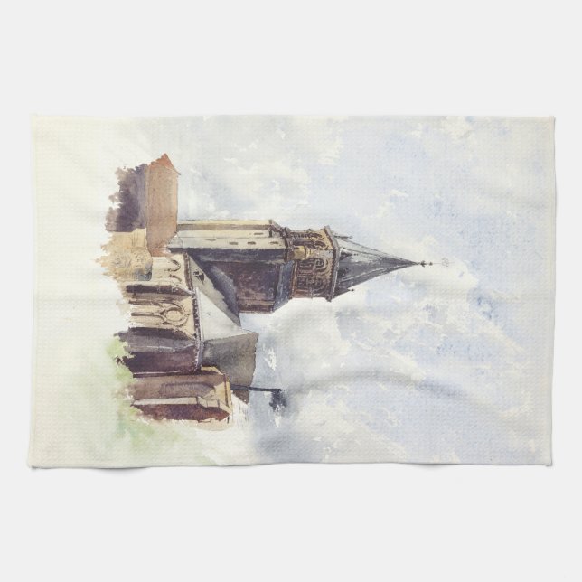 Linge De Cuisine Église Saint-Germain-des-Prés Paris (Horizontal)