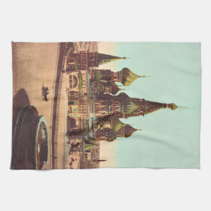 Linge De Cuisine Église St. Basil, place Rouge Moscou