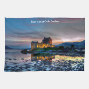 Linge De Cuisine Eilean Donan Castle, Scotland Kitchen thé serviett