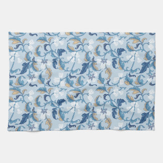 Linge De Cuisine Élégance botanique vintage