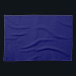 Linge De Cuisine Élégant bleu marine bleu uni couleur blanc Modèle<br><div class="desc">Télécharger sur mesure Ajouter votre monogramme Photo initiale ou logo Nom du texte Élégant Cuisine et repas moderne / Table et linge de cuisine / Modèle blanc foncé Marine bleu uni serviette de cuisine.</div>