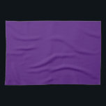 Linge De Cuisine Élégant noir Modèle couleur solide Royal violet<br><div class="desc">Personnalisé Créez Votre Propre Téléchargement Ajoutez Votre Monogramme Photo Initiale ou Logo Nom du texte Élégant Cuisine Moderne Cuisine & Dîner / Table & Linge De Cuisine/ Modèle Vierge Royal violet Serviette de cuisine en couleur solide.</div>