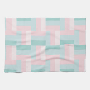 Linge De Cuisine Elégant rose rose bleu vert pastel tendance
