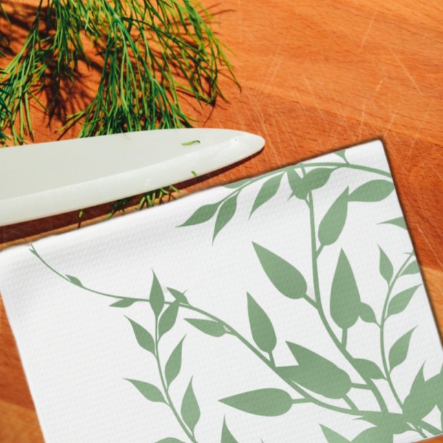 Linge De Cuisine Élégante verdure (Créateur téléchargé)
