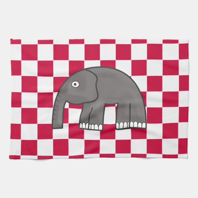 Linge De Cuisine éléphant (Horizontal)