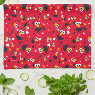 Linge De Cuisine Elmo So Silly Star Motif
