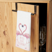 Embrasse le Cook | Flamants roses de baiser Servie