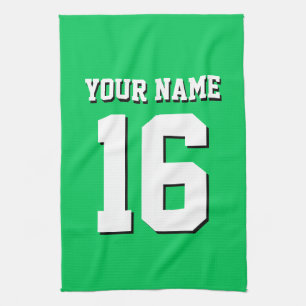 Linge De Cuisine Emerald Green Sports Jersey Team Jersey