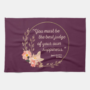 Linge De Cuisine Emma De Jane Austen Citation I - Style Cute