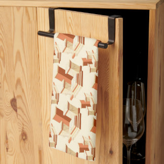 Linge De Cuisine Empilement rythmique de socles et de marches en ma