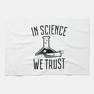 Linge De Cuisine En la Science nous faisons confiance