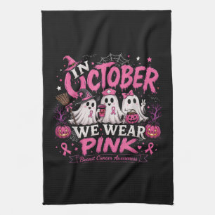 Linge De Cuisine en octobre nous portons du rose pour la sensibilis