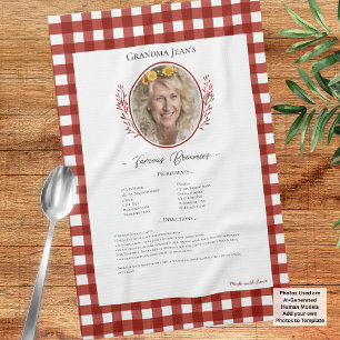 Linge De Cuisine En vichy photo de conservation de la recette famil