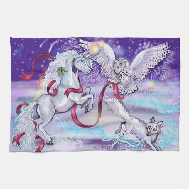 Linge De Cuisine Ensemble, nous sommes une licorne (Horizontal)