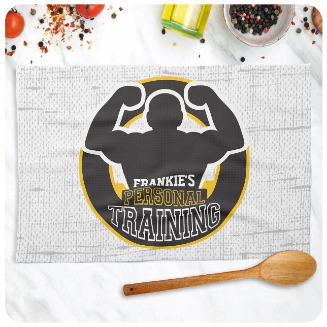 Linge De Cuisine Entraîneur du GYM Power Training Fitness Custom (Créateur téléchargé)