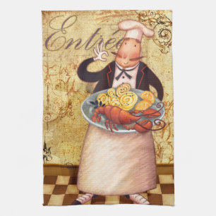 Linge De Cuisine Entrée de chef